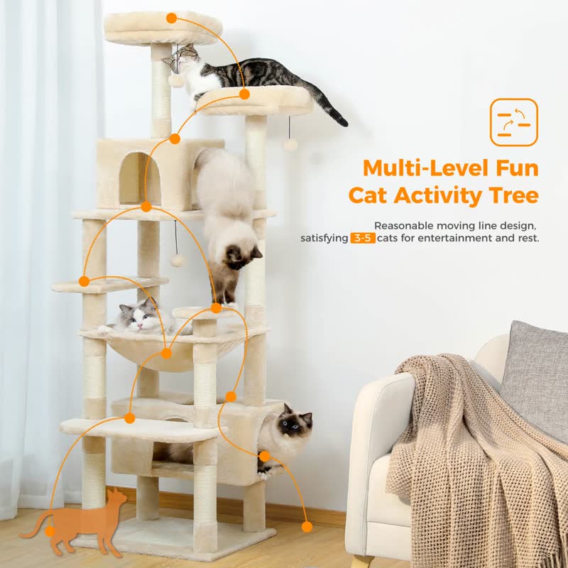 Multi-level cat tree