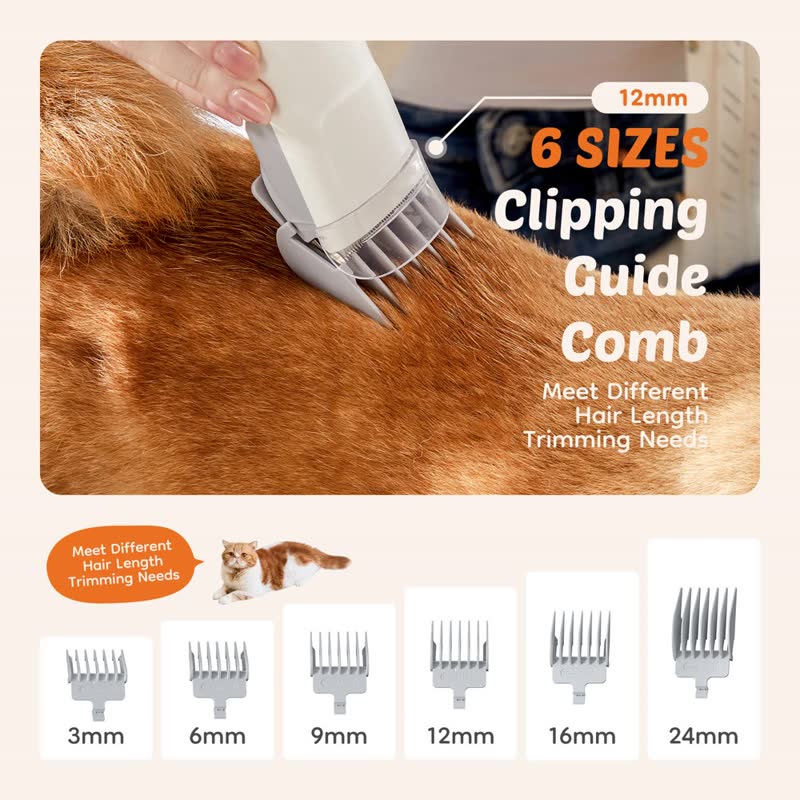 Grooming vacuum kit