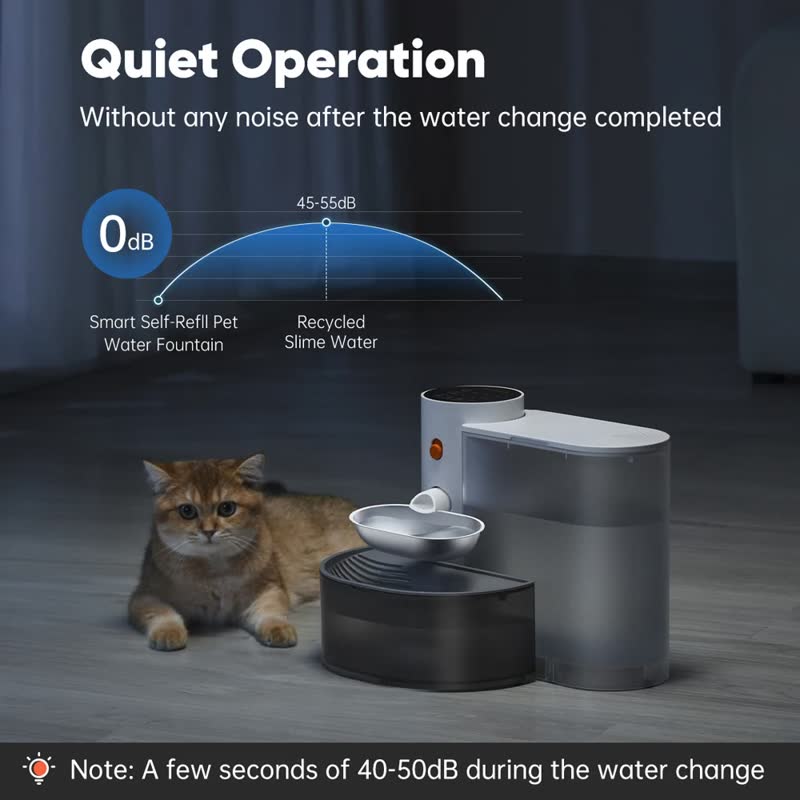 Self-refilling water station