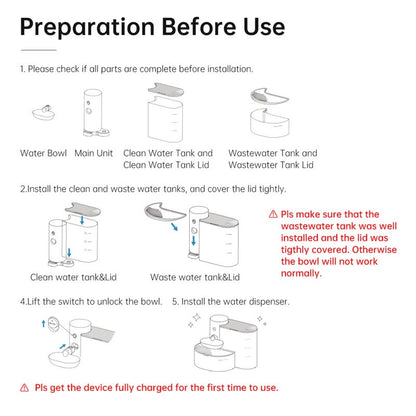 Self-refilling water station